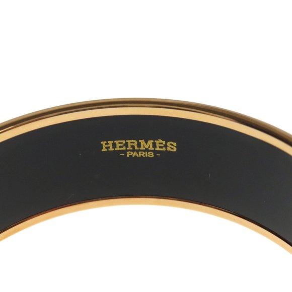 HERMES Enamel GM Bangle Bracelet in Emaille Style - Picture 3 of 6